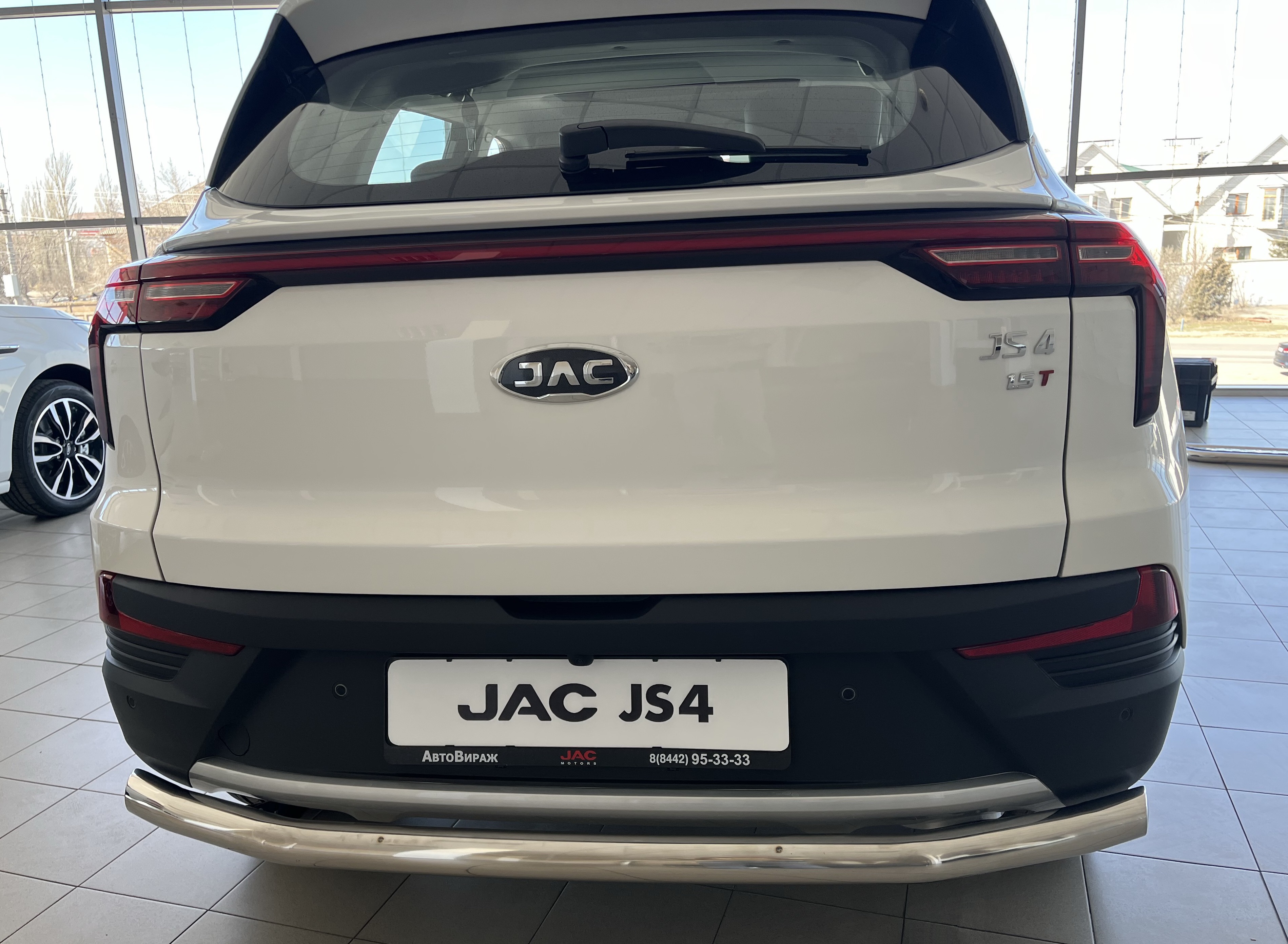Защита заднего бампера d60 мм для JAC JS4 I