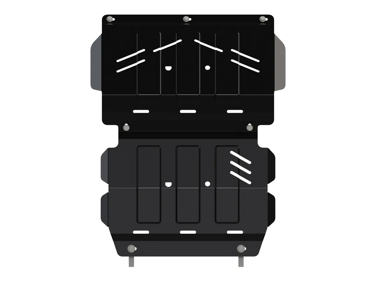 Защита картера и радиатора для Mitsubishi Pajero Sport II