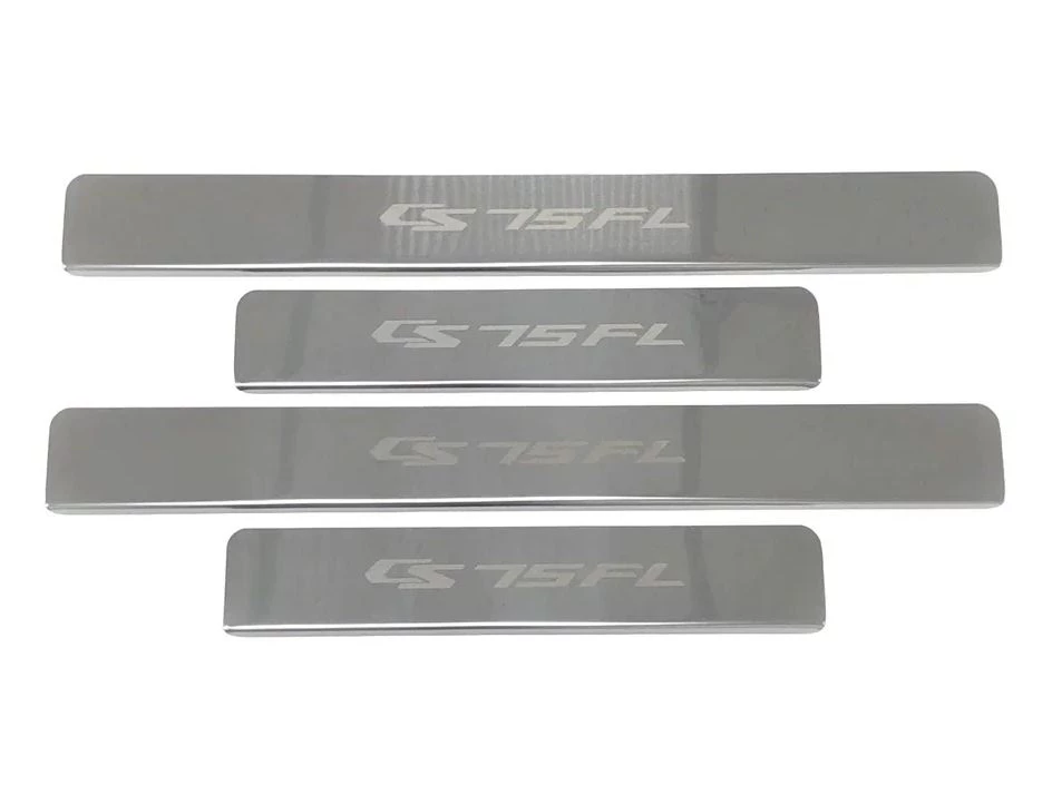 Накладки на пороги из нержавеющей стали 4шт. для Changan CS75 I Рестайлинг 2