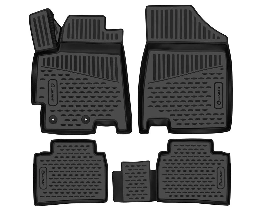 Коврики 3D в салон полиуретан 4 шт для JAC J7 I Черный FORMAT FORMAT.3DA66481210k