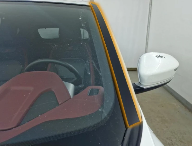 Водосток лобового стекла Премиум для Geely Belgee X50  Черный Стрелка 11 VP.149