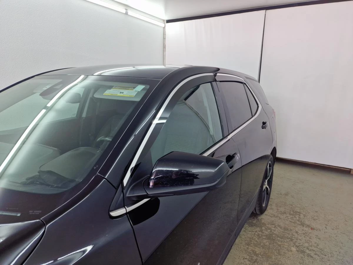 Дефлекторы окон 2D с хром накладками 4 шт. для Chevrolet Equinox III