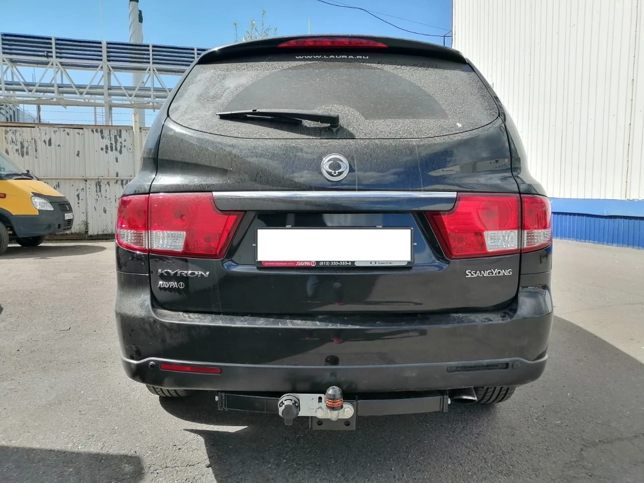 Фаркоп Leader с типом шара F для SsangYong Rexton I  Лидер-Плюс S205-F