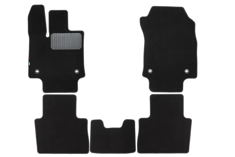 Коврики в салон Klever Premium 4шт для Kia Stinger I Рестайлинг Черный Klever KLEVER0502507122110kh