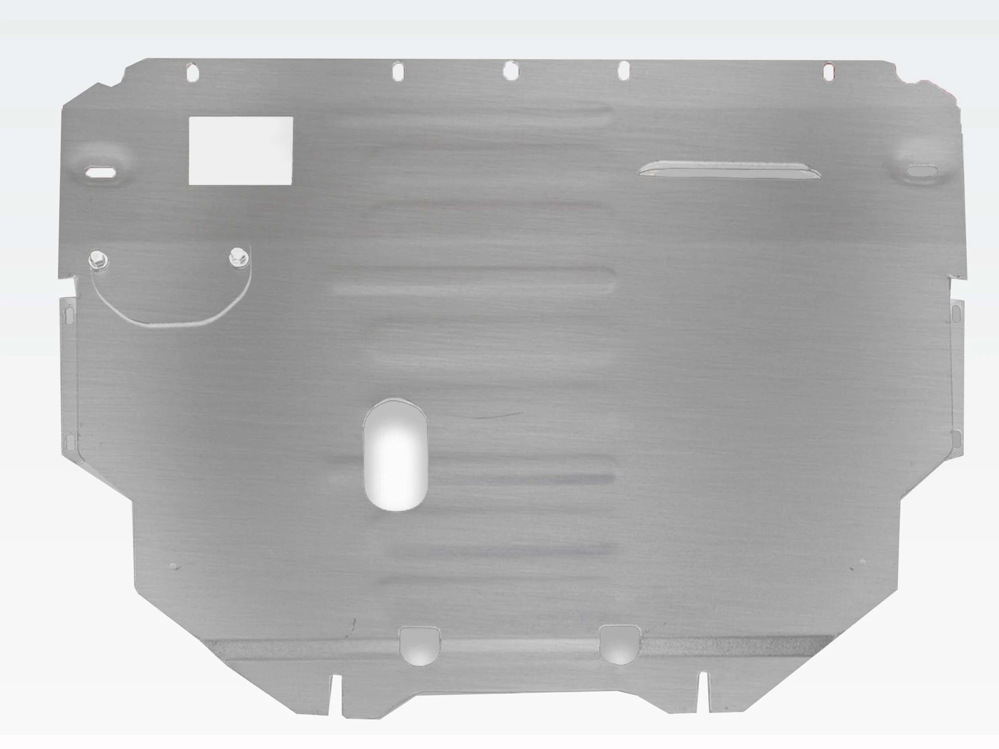 Защита картера и КПП для Geely Tugella I Рест Черный Alfeco ALF0818AL4