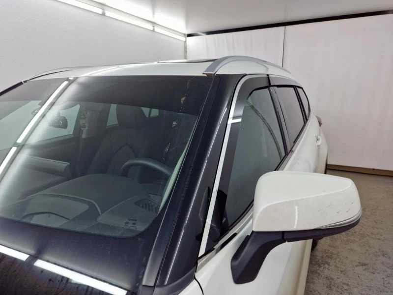 Дефлекторы окон 2D с хром накладками 6 шт. для Toyota Highlander IV (U70) Хром Стрелка 11 2D345-6C.S11