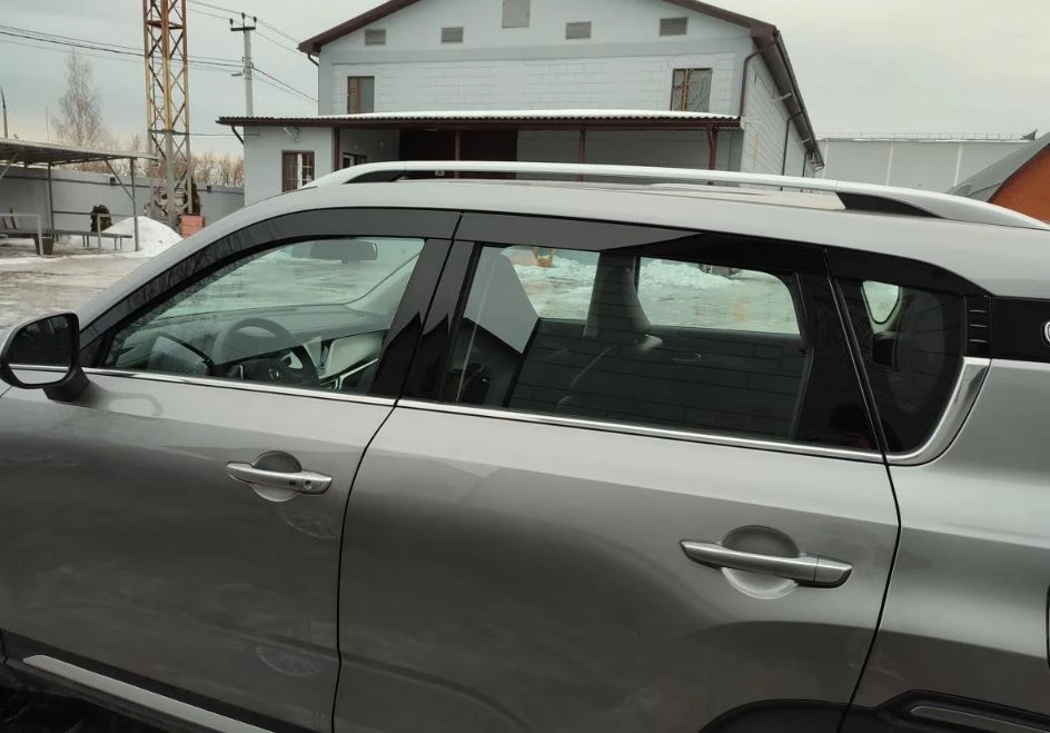 Дефлекторы окон 2D 6 шт для Changan CS35PLUS I Рестайлинг