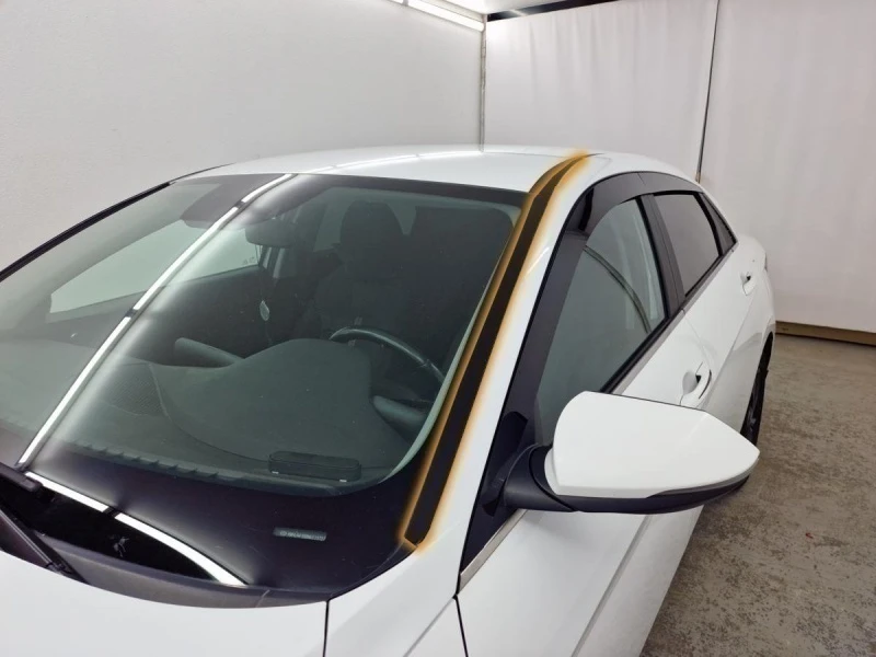 Водосток лобового стекла Премиум для Hyundai Elantra VII (CN7) Черный Стрелка 11 VP.212