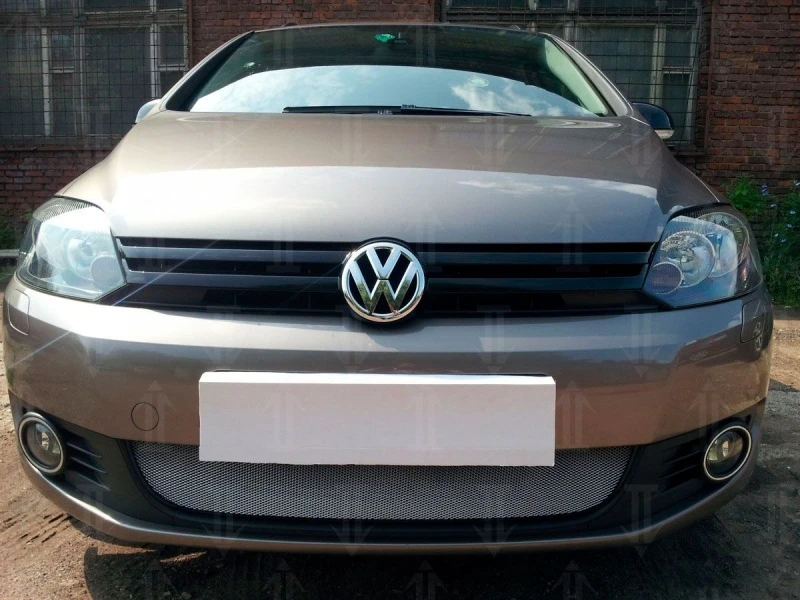 Защитная сетка радиатора для Volkswagen Golf Plus II Хром Стрелка 11 WVGP.chrome