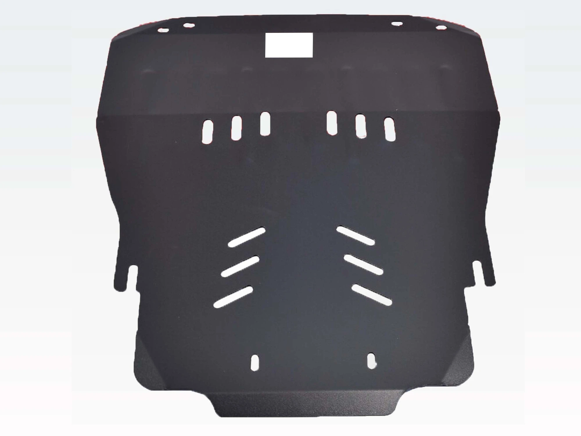 Защита картера и КПП для Audi A6 III (C6) Черный Alfeco ALF3003ST