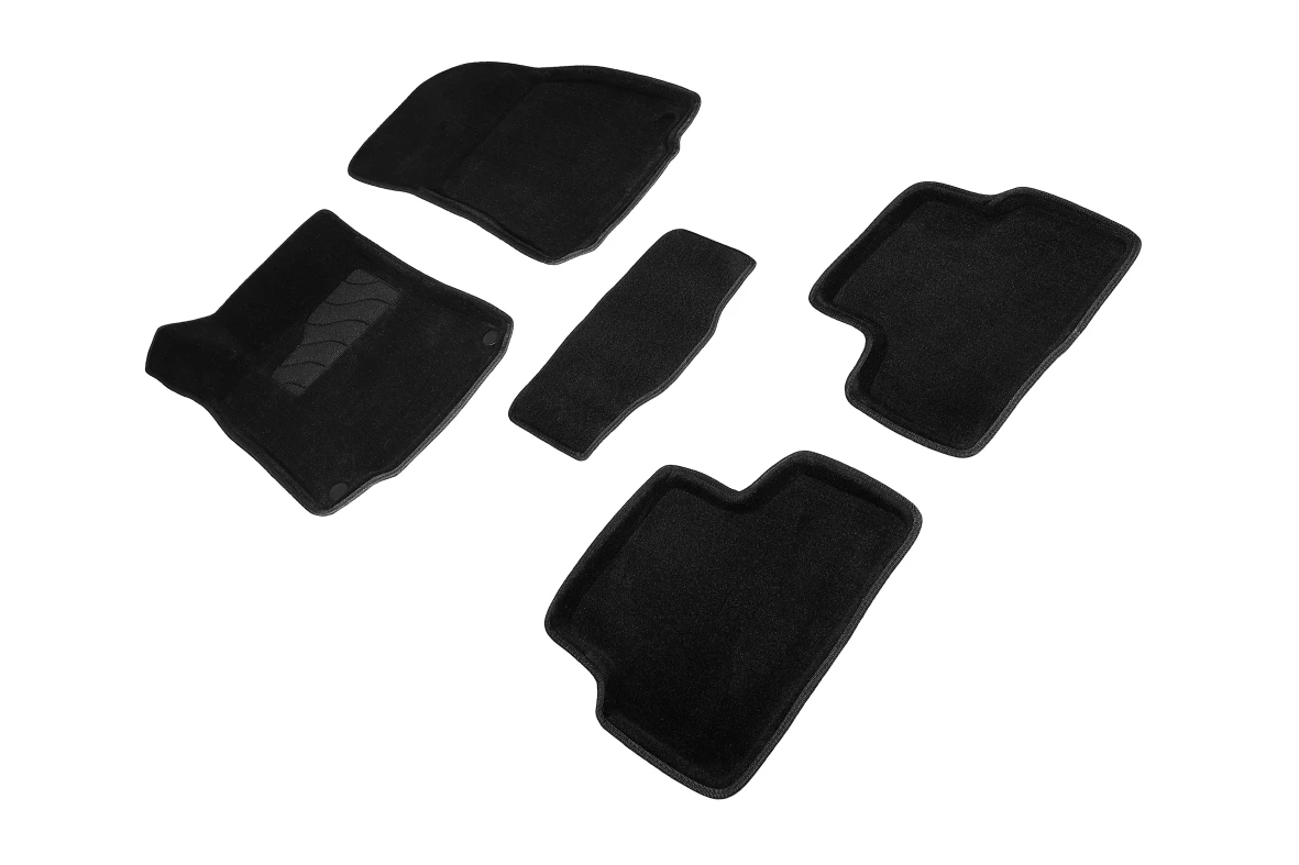 Коврики 3D ВОРС в салон для Mercedes-Benz GLA II (H247) Черный