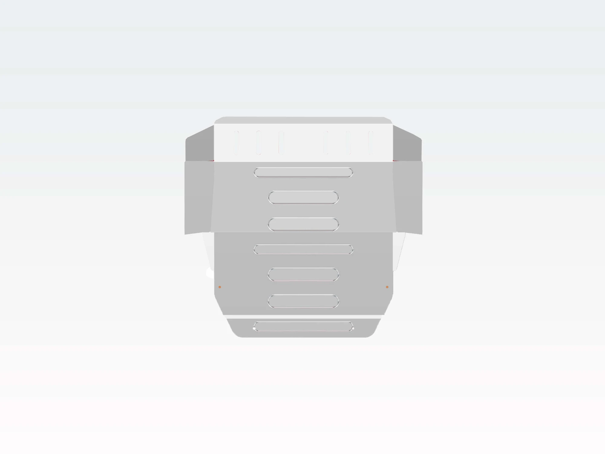 Защита картера и КПП для Volkswagen Transporter T4  Alfeco ALF2621AL