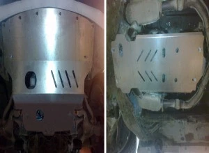 Защиты комплект (картер, КПП) для Infiniti Q50 I Рестайлинг