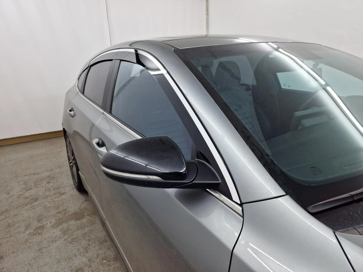 Дефлекторы окон 2D с хром накладками 6 шт. для Kia K3 I Рестайлинг