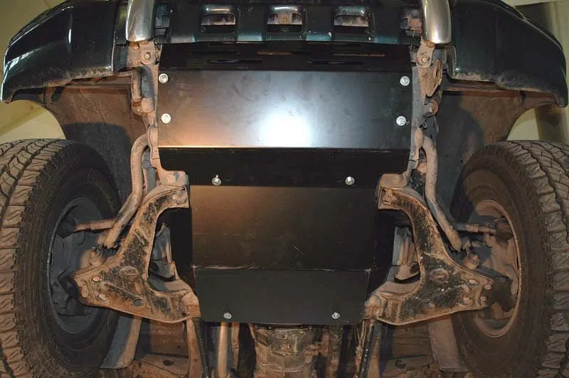 Защита картера и радиатора для Mitsubishi Pajero II