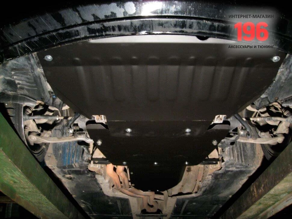 Защита радиатора, картера и КПП (3 части) для BMW 5 серии V (E60/E61) Рестайлинг