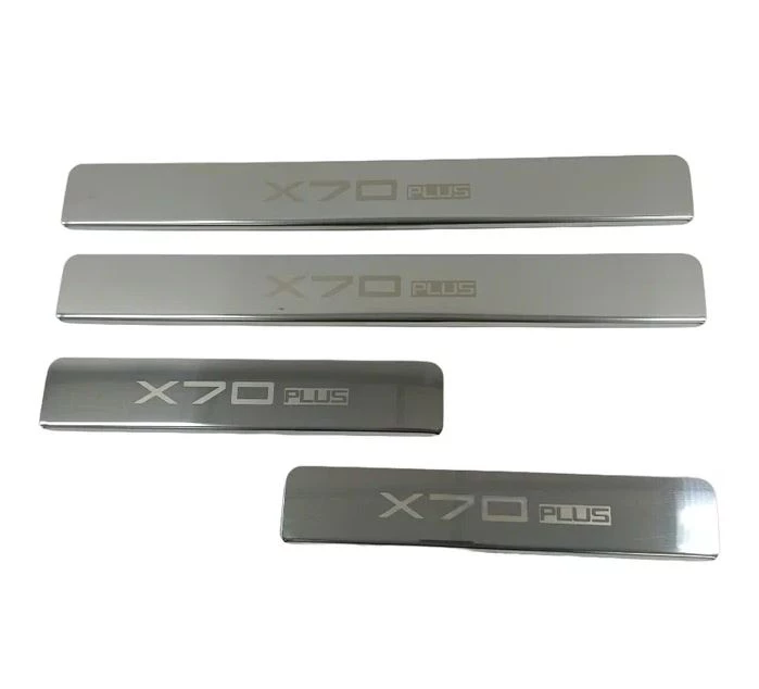 Накладки на пороги из нержавеющей стали 4шт. для Jetour X70 PLUS