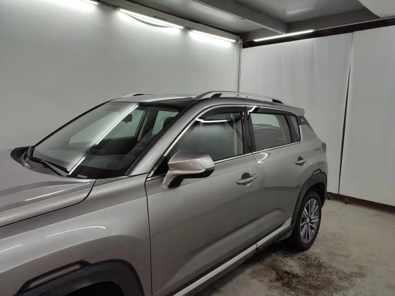 Дефлекторы окон с хром накладками 2D 6 шт для Changan CS35PLUS I Хром Стрелка 11 2D091-6C.S11