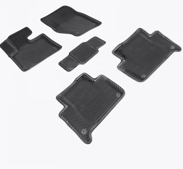 Коврики 3D EVA "РОМБ" для салона для EXEED VX I Черный Seintex 99253