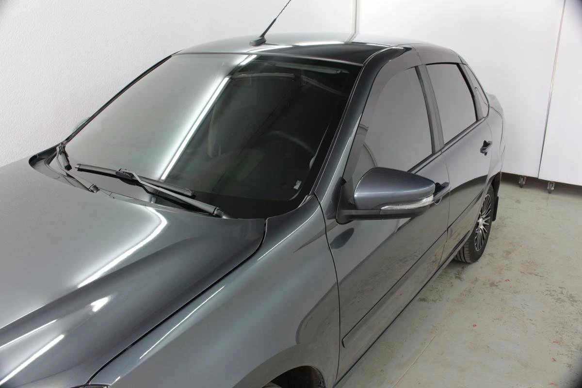 Дефлекторы окон 2D 6 шт (для кузова седан и хэтчбек) для LADA (ВАЗ) Granta I Рестайлинг