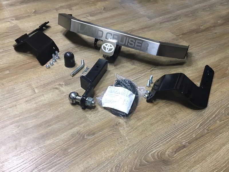 Фаркоп с типом шара Е нерж. для Toyota Land Cruiser 200 Series Рестайлинг 2