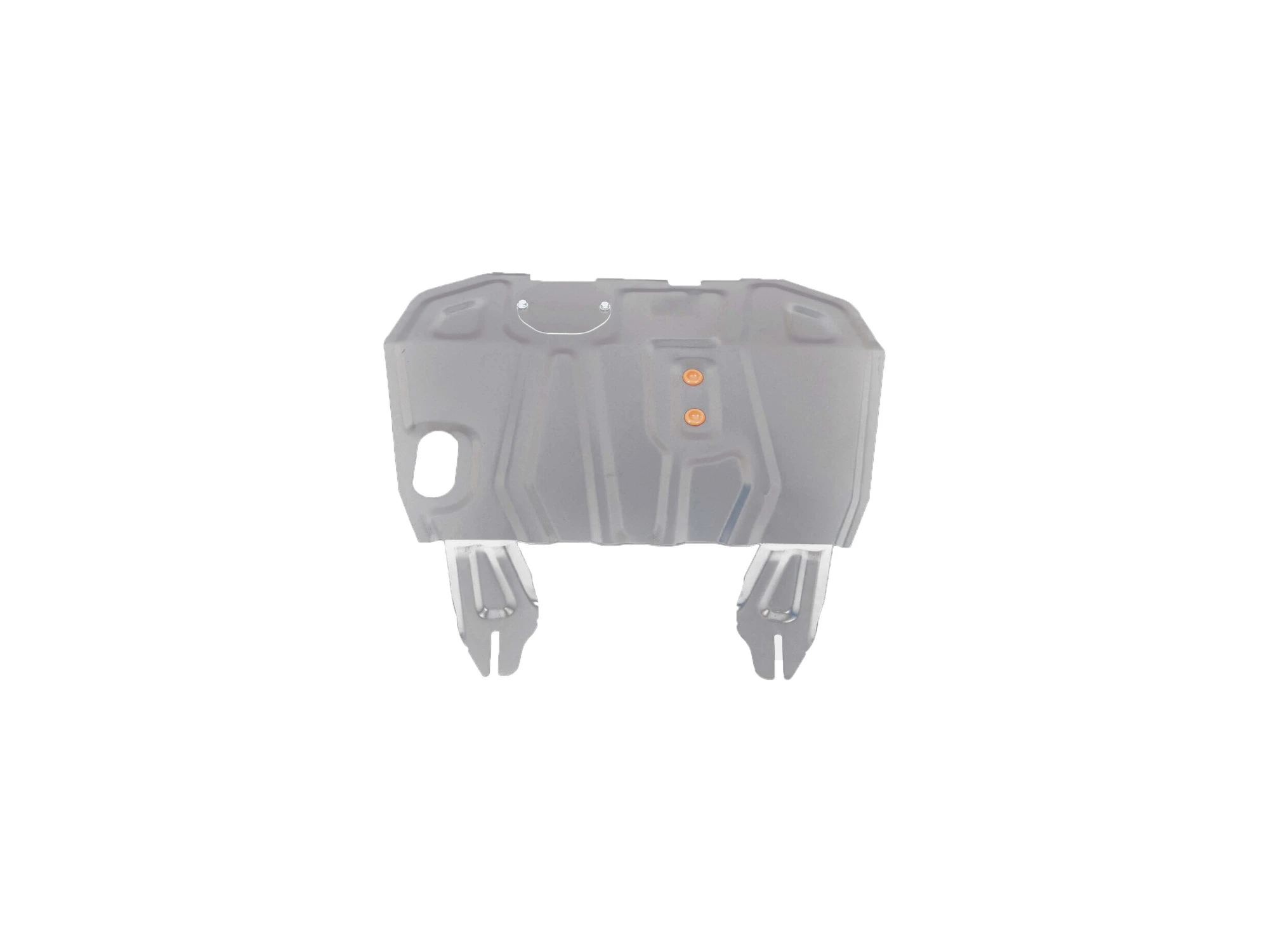Защита картера и КПП для Mitsubishi Lancer X  Alfeco ALF1402AL4