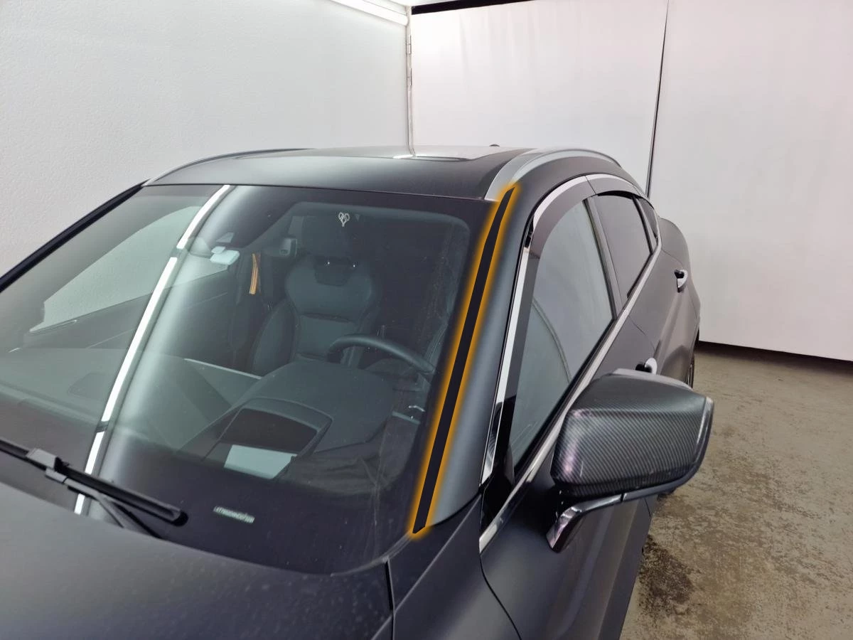 Водосток лобового стекла Премиум для Geely Tugella I Рест