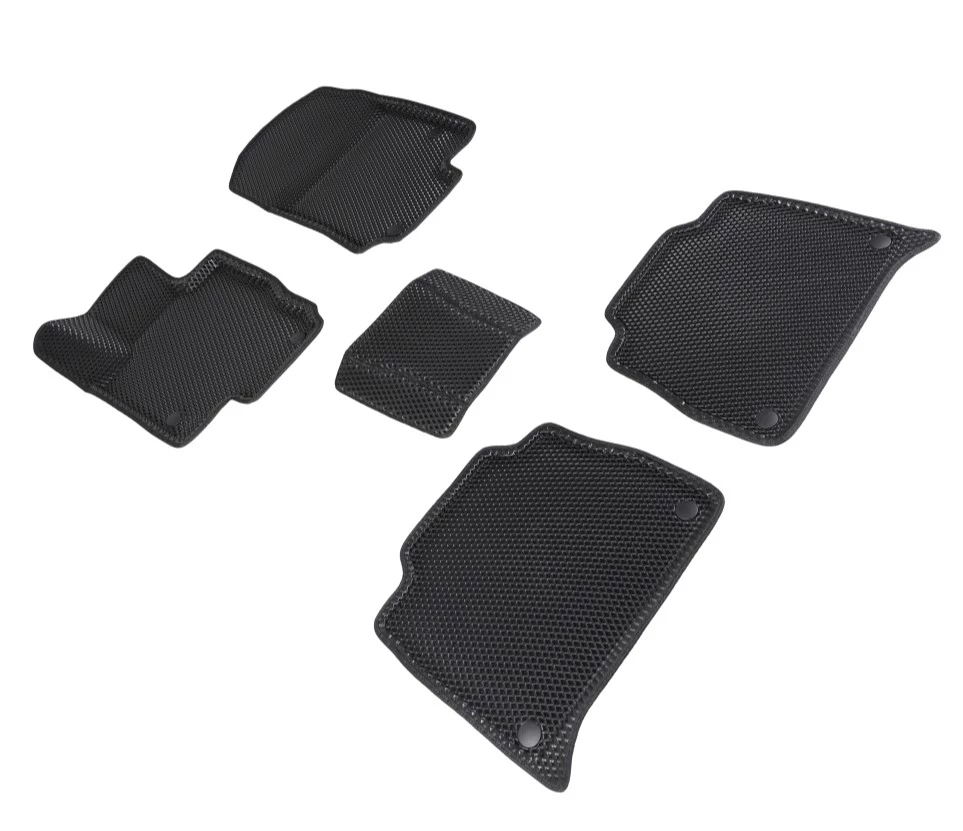 Коврики 3D EVA "РОМБ" для салона для Mercedes-Benz GLE AMG II (V167) Черный