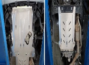 Защиты комплект (картер, КПП) для Land Rover Discovery V