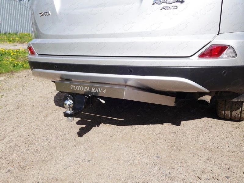 Фаркоп с типом шара Е нерж. для Toyota RAV4 IV (XA40) Рестайлинг