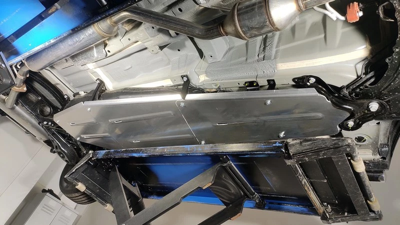 Защита топливного бака и адсорбера (комплект из 3-х частей) для Changan CS75 I Рестайлинг 2