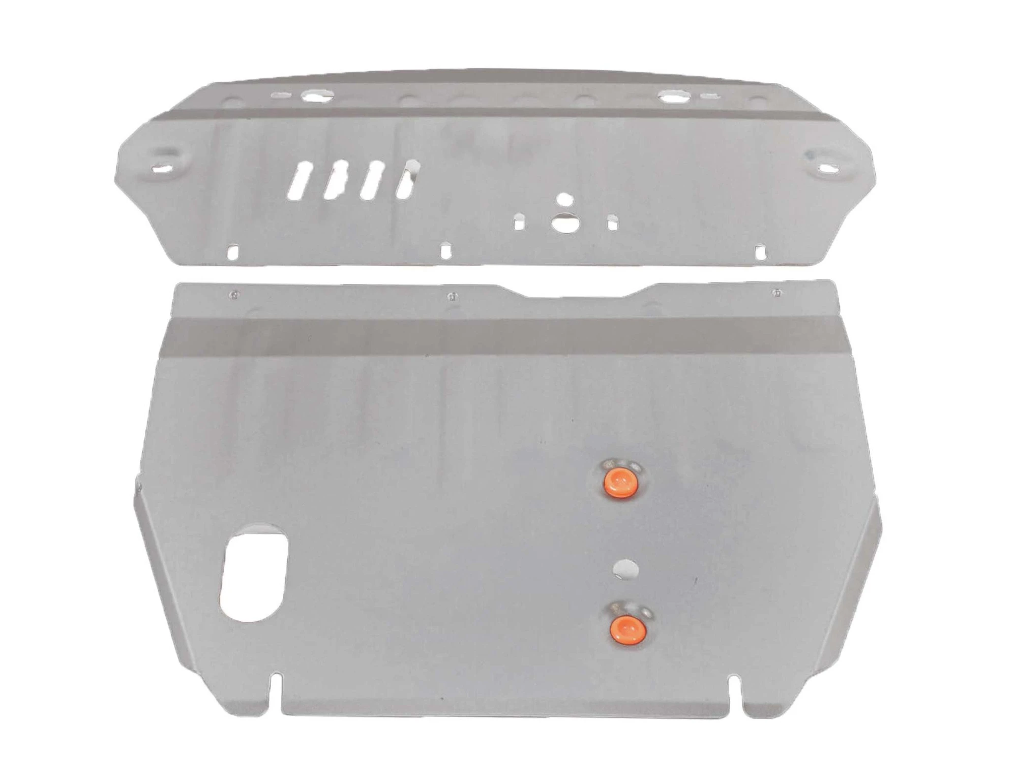 Защита картера и КПП (2 части) для Mitsubishi Eclipse III  Alfeco ALF1453AL4