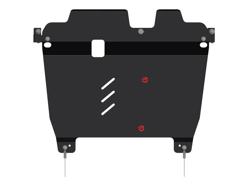 Защита картера и КПП для Mitsubishi Outlander II