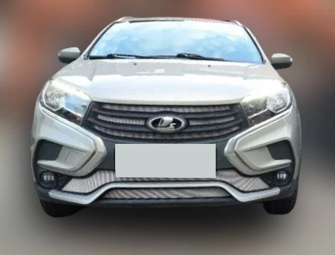 Комплект сеток chrome верх 4 части и низ 2 части Cross версия для LADA (ВАЗ) XRAY I