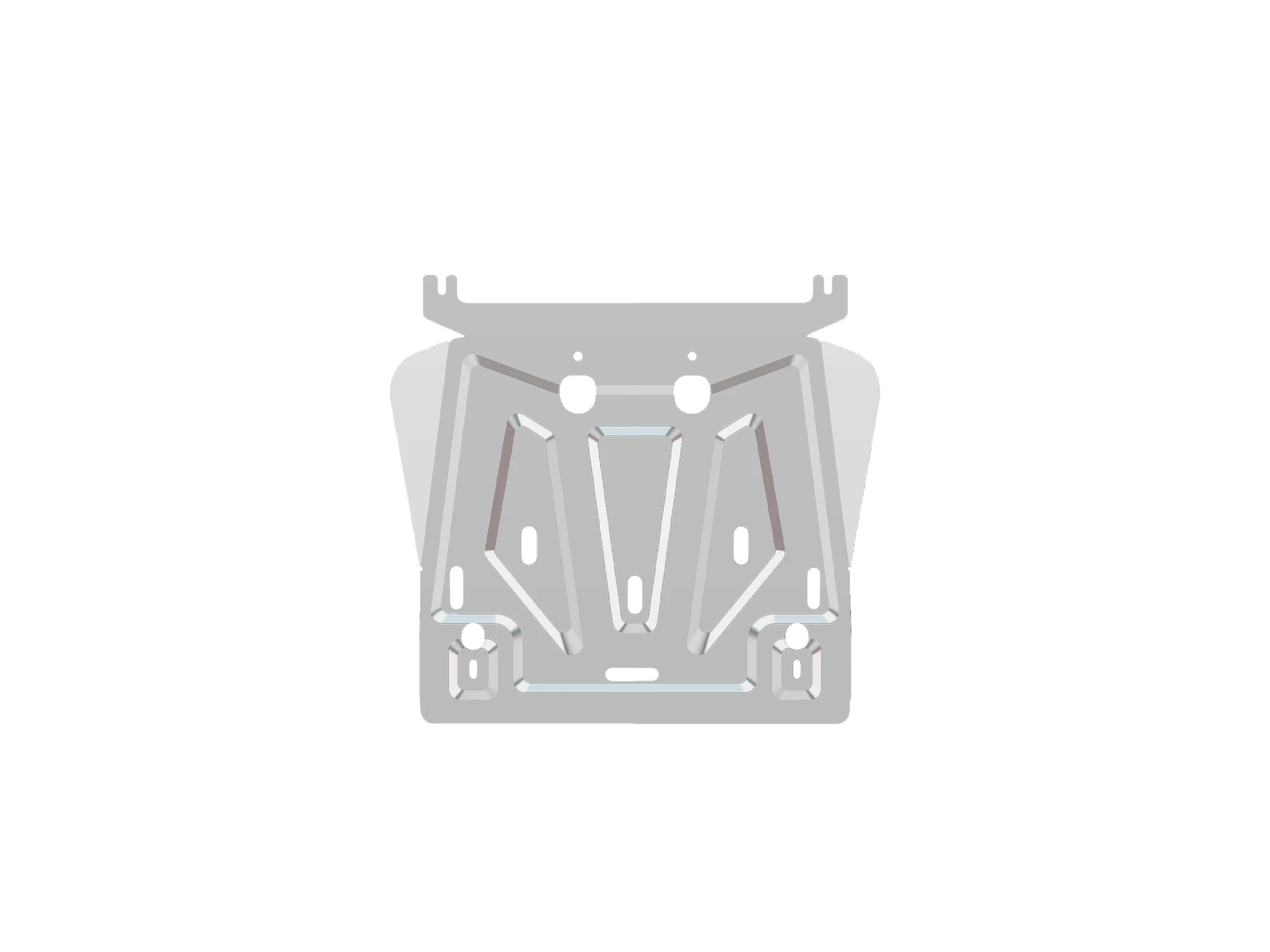 Защита картера для Toyota Land Cruiser 200 Series Рестайлинг 2  Alfeco ALF2496AL