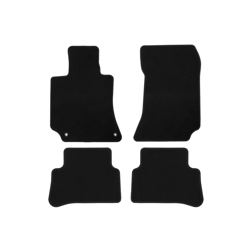 Коврики в салон Klever Econom 4шт для Mercedes-Benz E-Класс AMG IV (W212, S212) Рестайлинг Черный