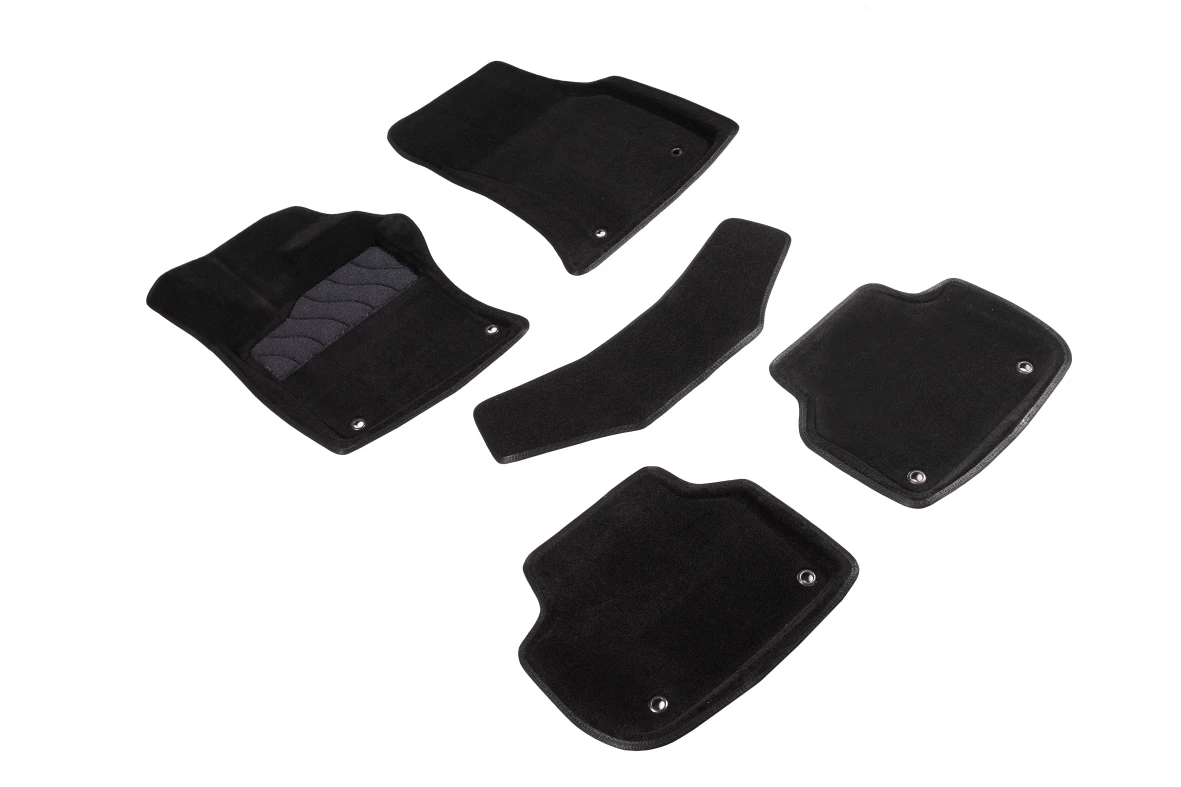 Коврики 3D ВОРС в салон для Jaguar XF II Рестайлинг Черный