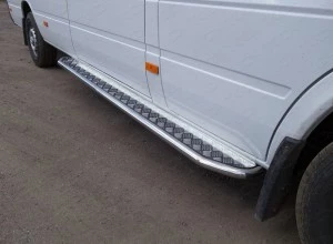 Порог с площадкой 42,4 мм для Mercedes-Benz Sprinter Classic (W909) I