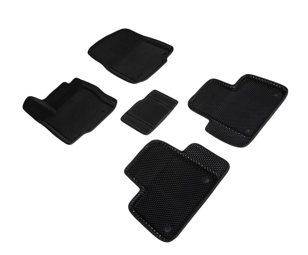 Коврики 3D EVA "РОМБ" для салона для Mercedes-Benz GLE Coupe I (C292) Черный