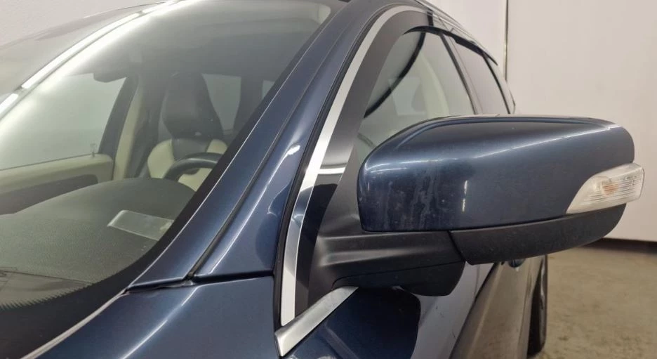 Дефлекторы окон с хром накладками 2D 6 шт для Volvo XC60 I Рестайлинг