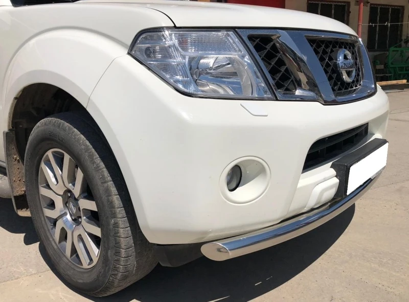 Защита переднего бампера d60 мм для Nissan Pathfinder III Рестайлинг  Юко NPF.10.01