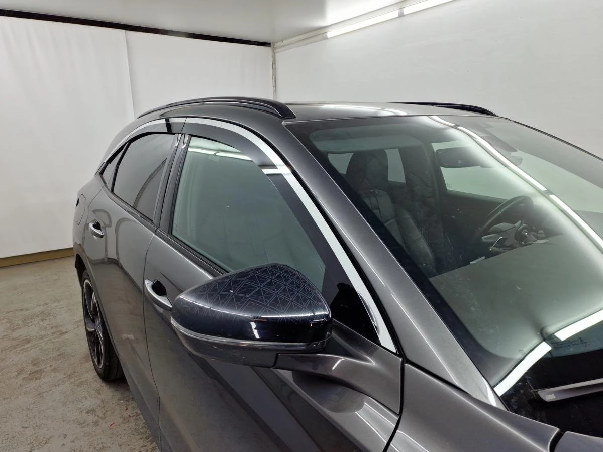 Дефлекторы окон 2D с хром накладками 6 шт. для Citroen DS7 I Рестайлинг