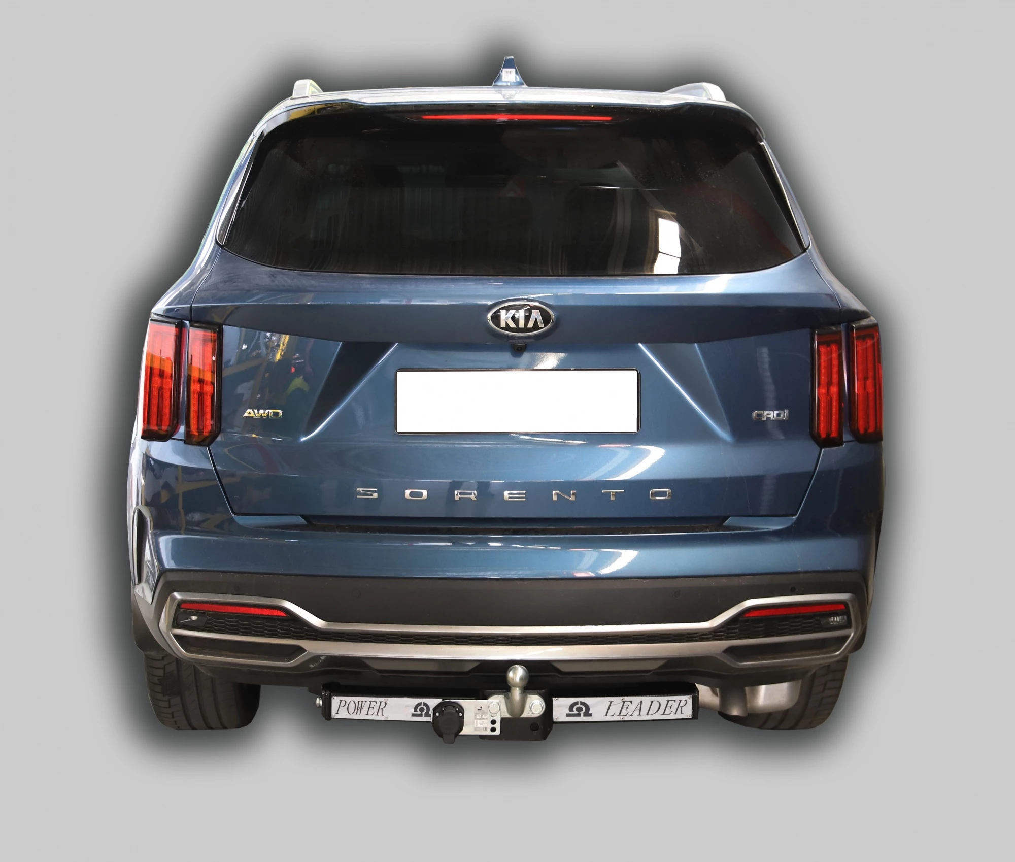 Фаркоп Leader с типом шара F для Kia Sorento IV Рестайлинг  Лидер-Плюс K132-F(N)