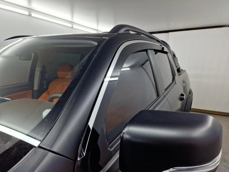 Дефлекторы окон 2D с хром накладками 4 шт. для Foton Tunland V9 I Хром Стрелка 11 2D354-4C.S11