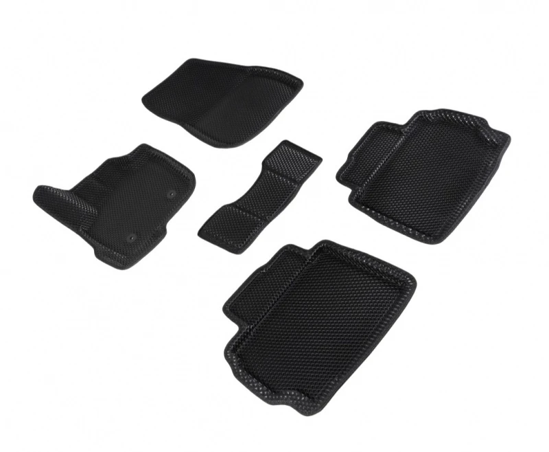 Коврики 3D EVA "РОМБ" для салона для Ford Mondeo V Рестайлинг Черный Seintex 95278