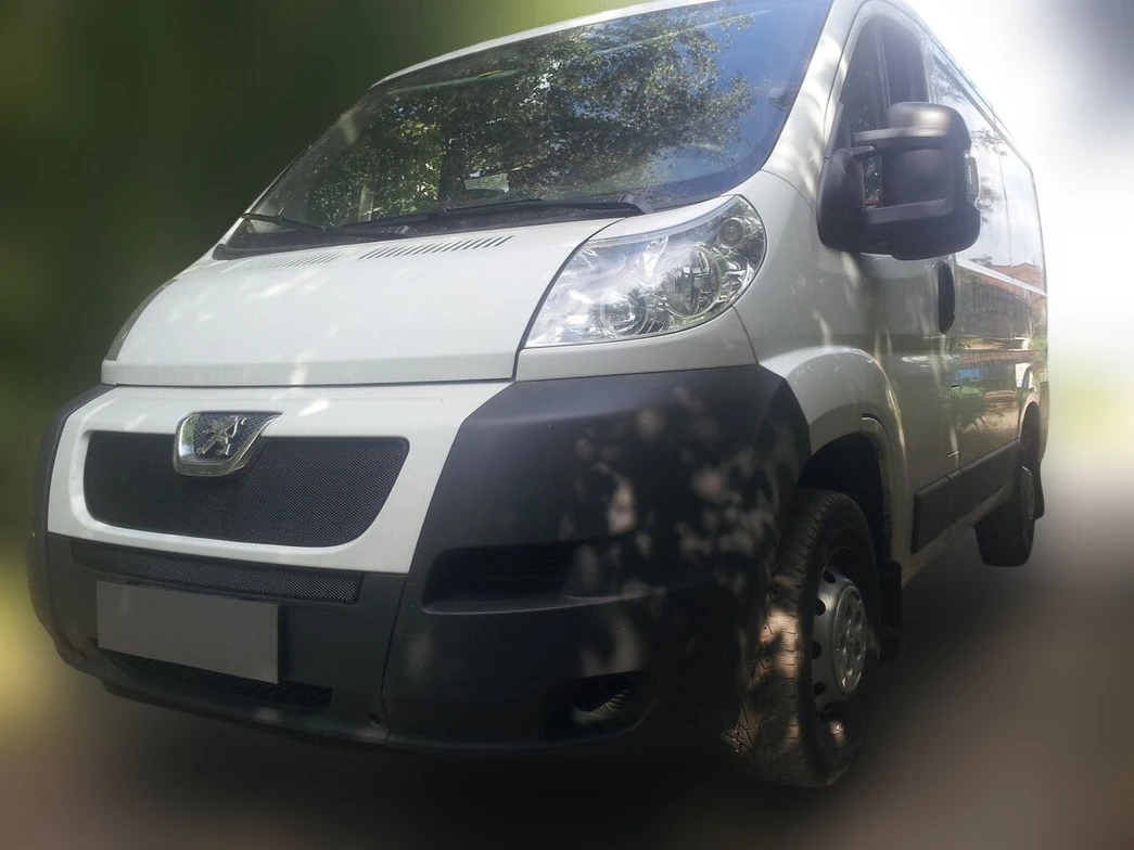 Комплект сеток black верх, центр, низ для Peugeot Boxer II