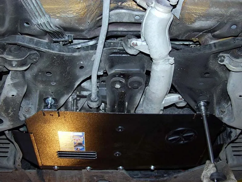 Защита картера и МКП для Mitsubishi Carisma I