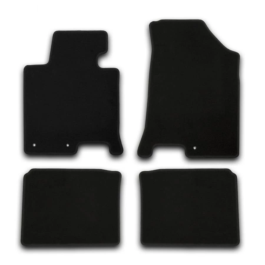 Коврики в салон Klever Econom 4шт для Hyundai i40 I Рестайлинг Черный