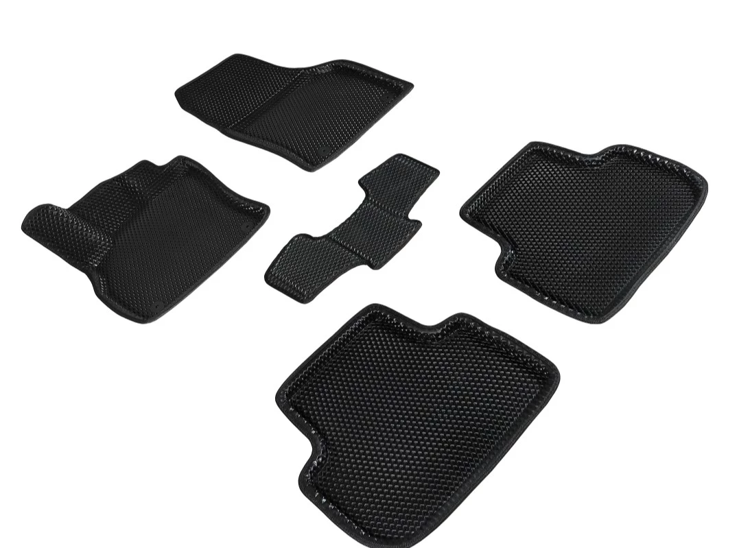 Коврики 3D EVA "РОМБ" для салона для Audi Q3 II (F3) Черный