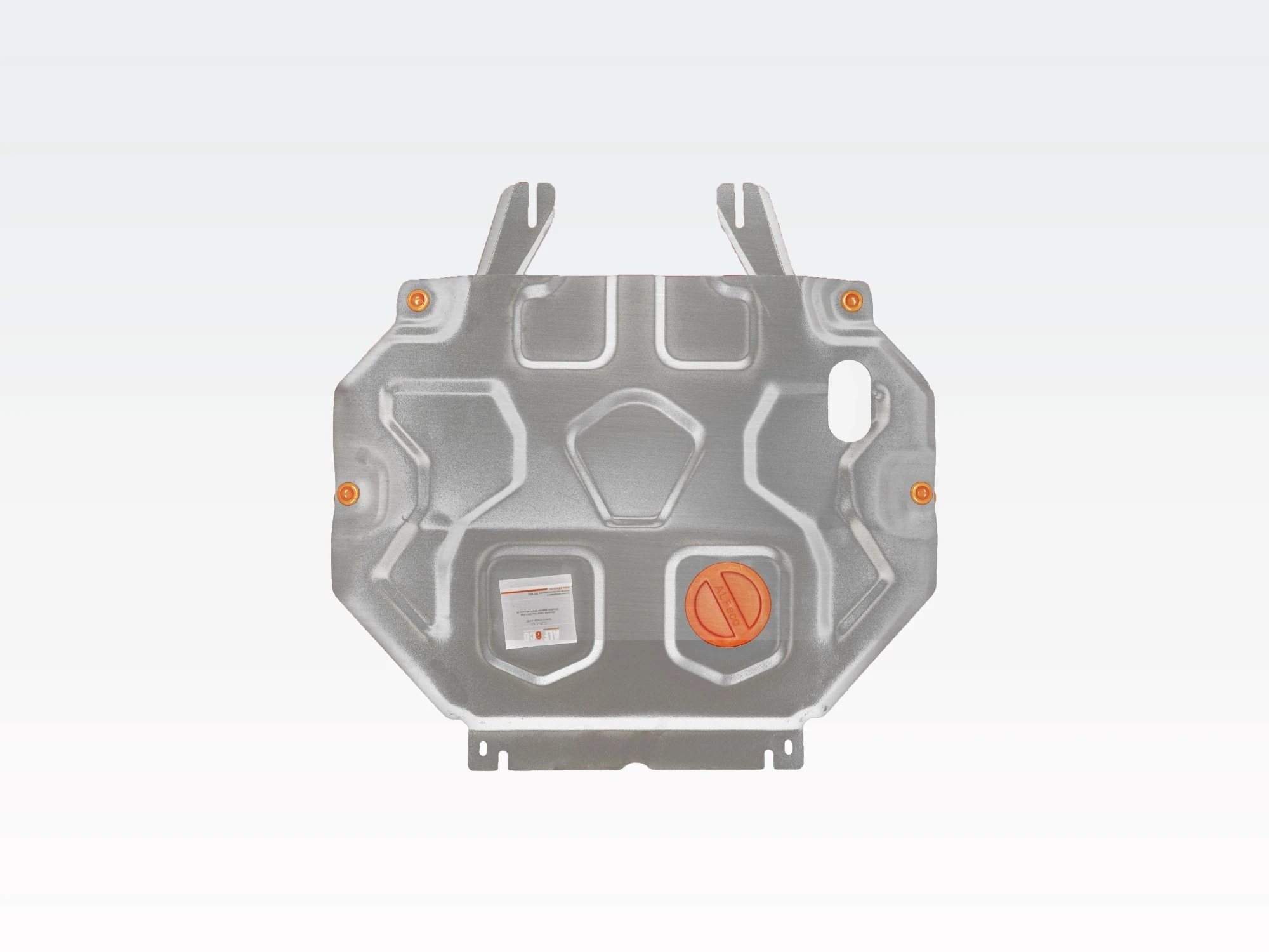Защита картера и КПП для Mitsubishi Outlander III Рестайлинг 3  Alfeco ALF1431AL